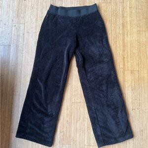 The North Face Women’s Black Fleece Bottoms S